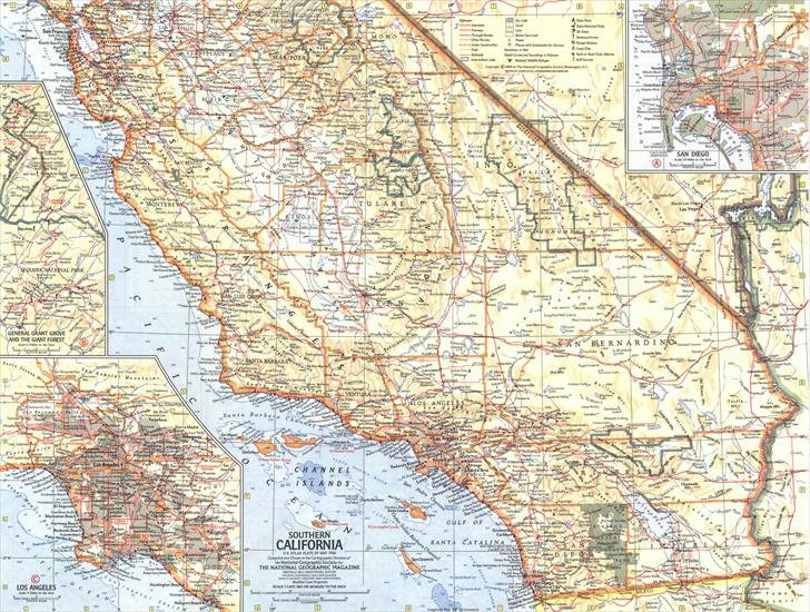 MAPS - National Geographic - USA - California, Southern 1966.jpg