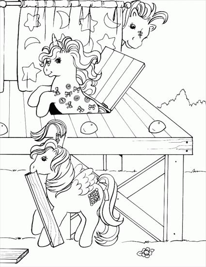 Kucyk PONY - Mój kucyk Pony - kolorowanka 75.GIF