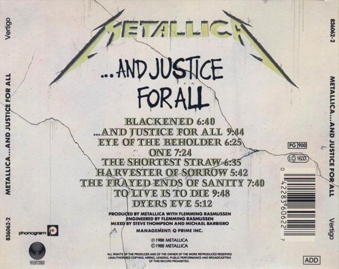 Muzyka - Metallica - 1988 - And Justice For All - Back.jpg