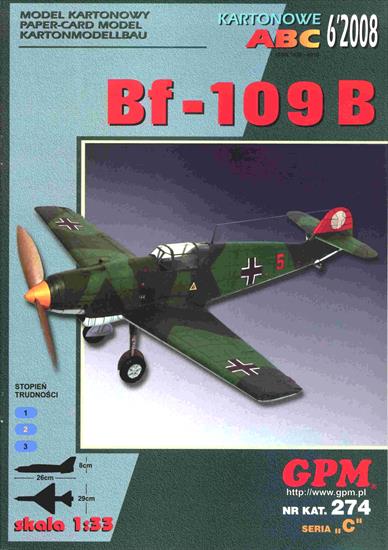 201-300 - 274 - Messersc hmitt BF 109 B Berta.jpg