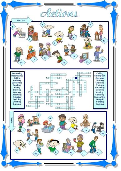 Picture Worksheets - Action Verbs 3.jpg