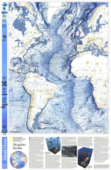  mapy National Geographic - Ocean atlantycki 1990.jpg