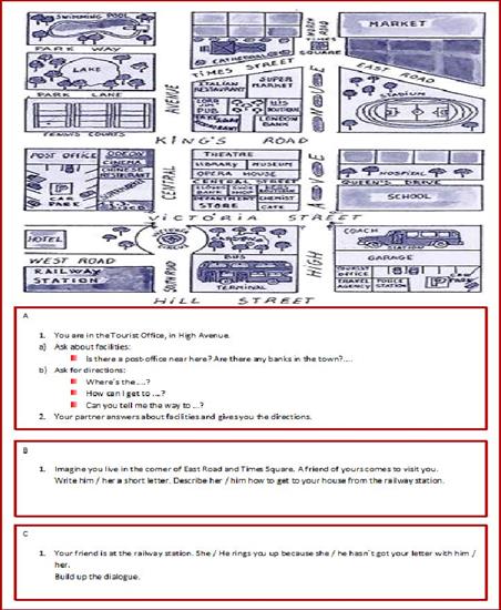 Picture Worksheets - Giving directions - places in town 2.jpg