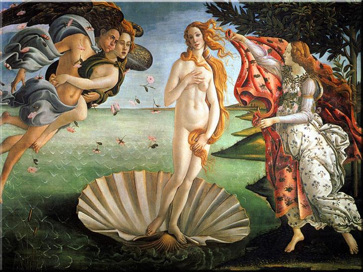 Mitologia w sztuce - 06 The Birth Of Venus - Sandro Botticelli.jpg
